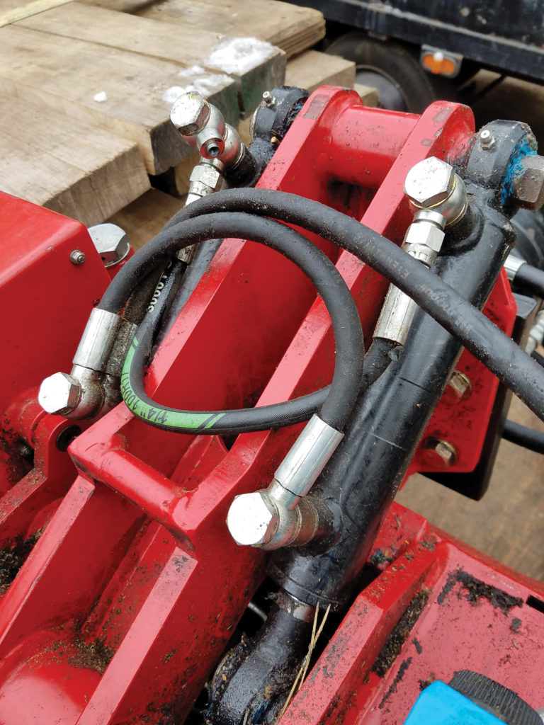 Carrying spare hoses and other parts can be invaluable in case of a problem in the field.