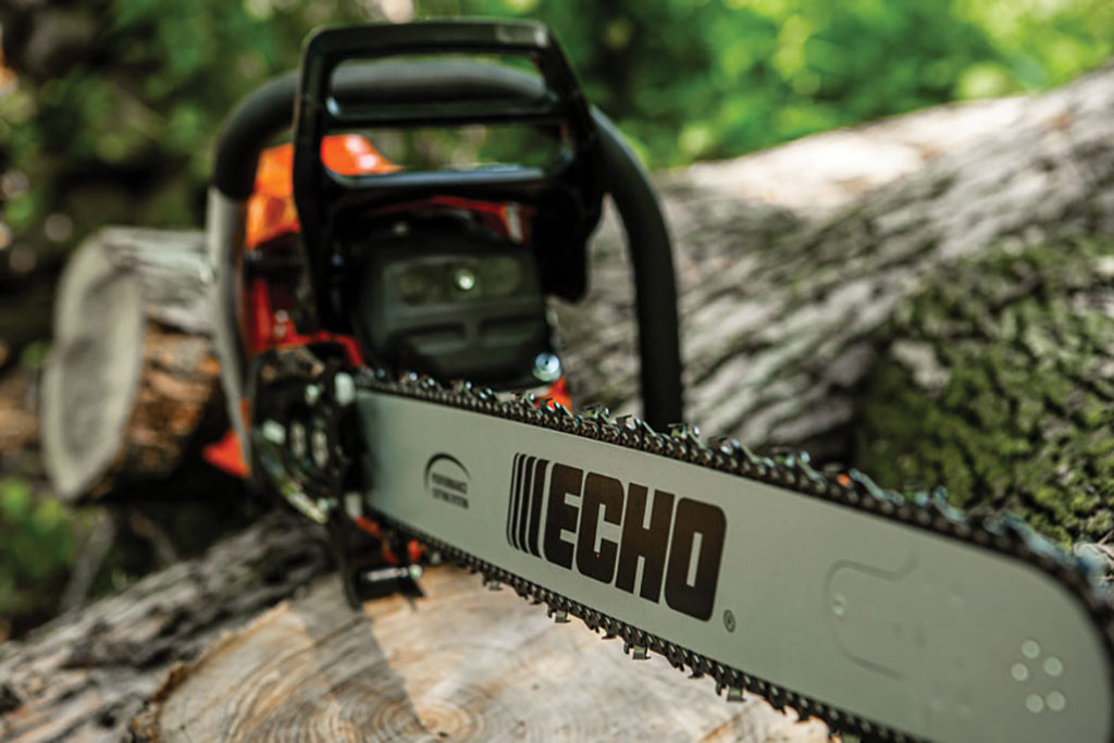 Echo’s new CS-7310P is the company’s most powerful chain saw ever sold in North America. It features 13% more power, with a 73.5cc, 2-stroke commercial-grade engine, and weighs two pounds less than its predecessor, the CS-800P.