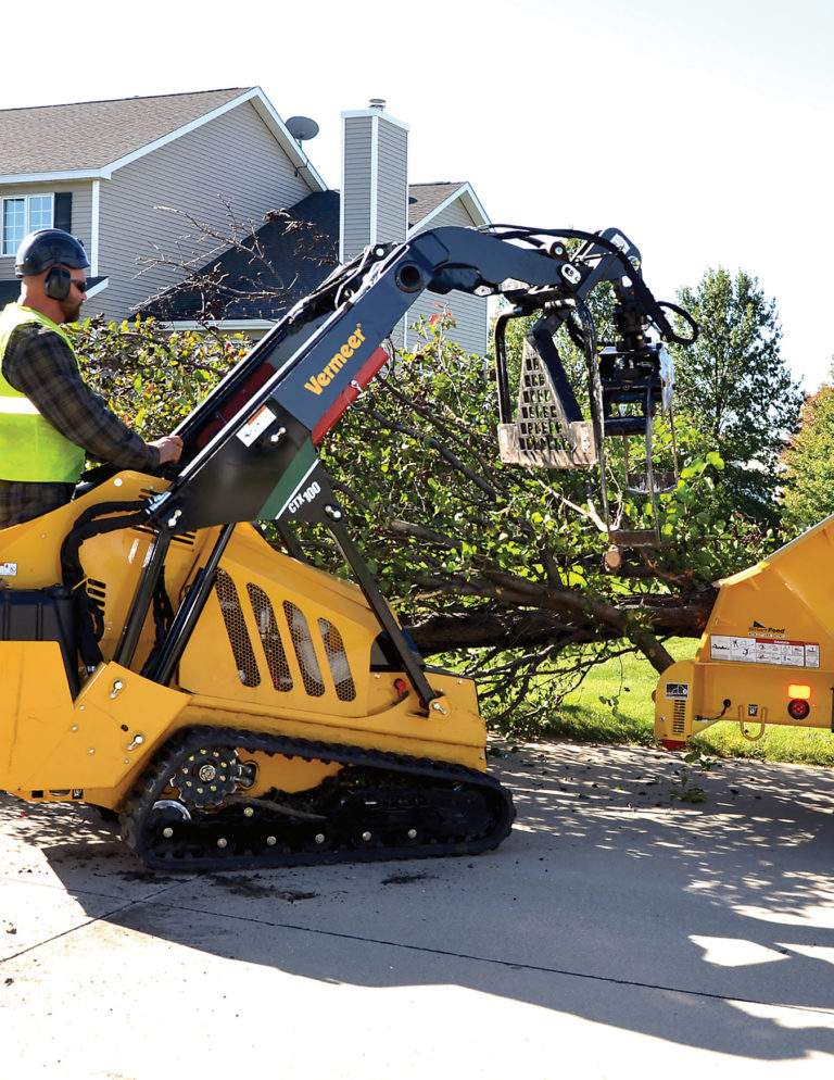 Best Practices For Compact Loaders & Mini Skid Steers Tree Care