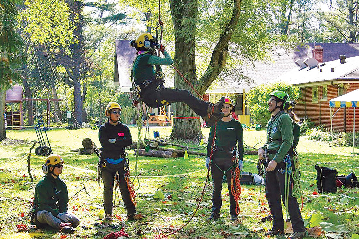 Women’s Climbing Event Spins Off at Davey Tree - Tree Care Industry ...