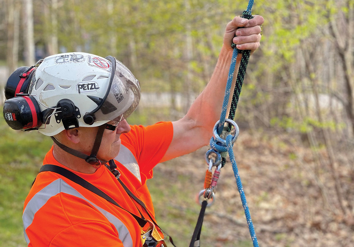 On the Job: Climbing Arborist knows the ropes