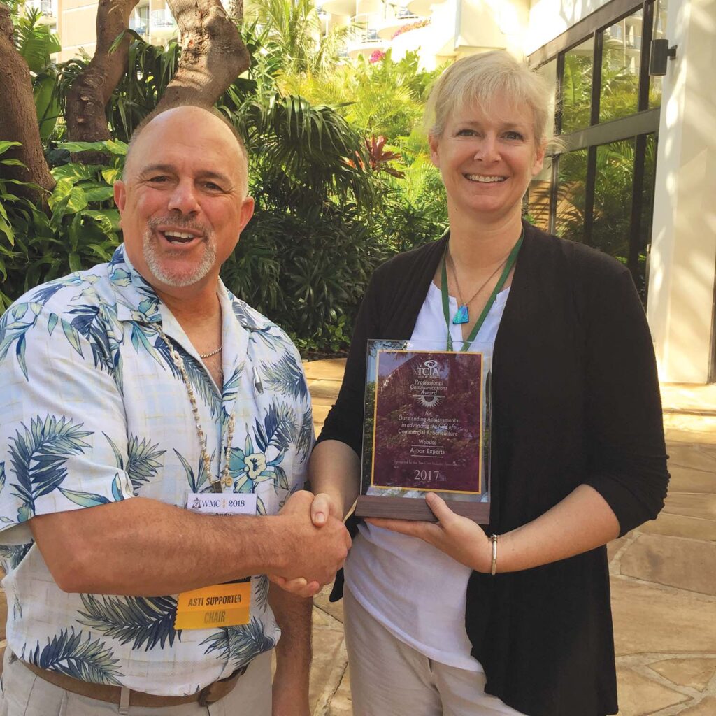 Professional Communications Award at the 2018 WMC in Maui