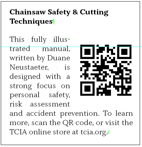 Chainsaw Safety & Cutting Techniques