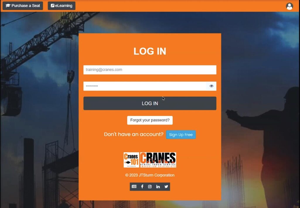 Cranes 101’s portal is designed to enable companies to easily track and access equipment-inspection data