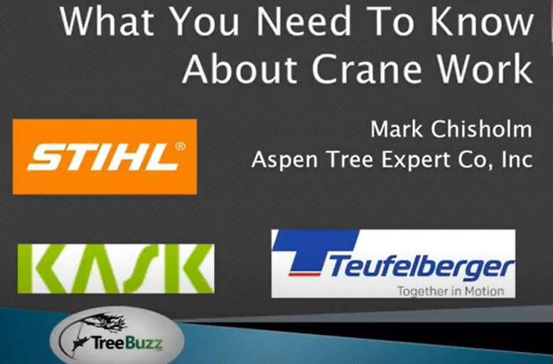 How to Work from the Hook Side of the Crane - Tree Care Industry Magazine