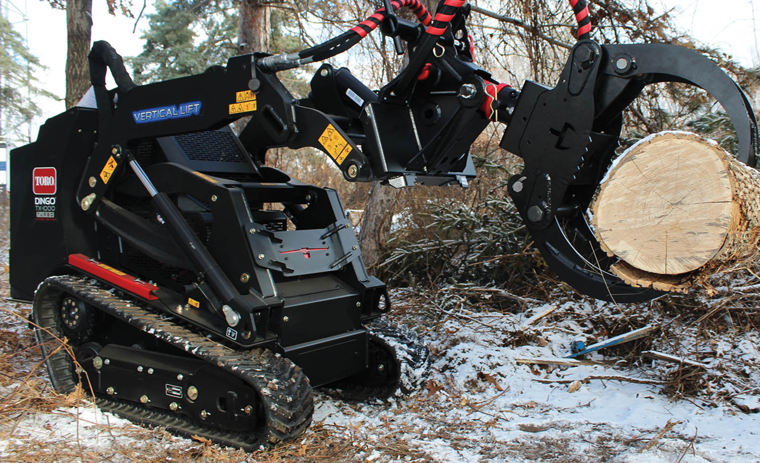 Branch Manager Attachments Locking Pendulum Grapple