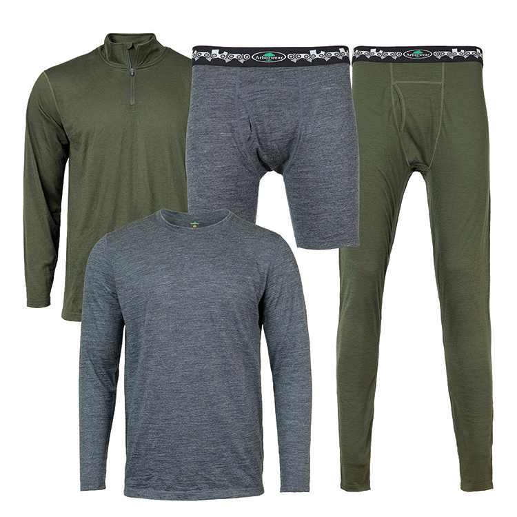 Arborwear Heartwood Merino Wool Baselayers