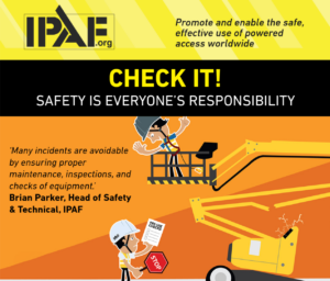 “Check It!”: IPAF’s Global Safety Campaign